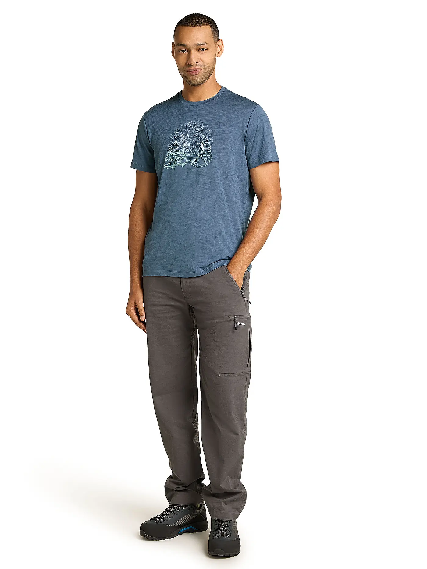 ICEBREAKER | Herren Funktionsshirt Van Camp 150 Tech III | 